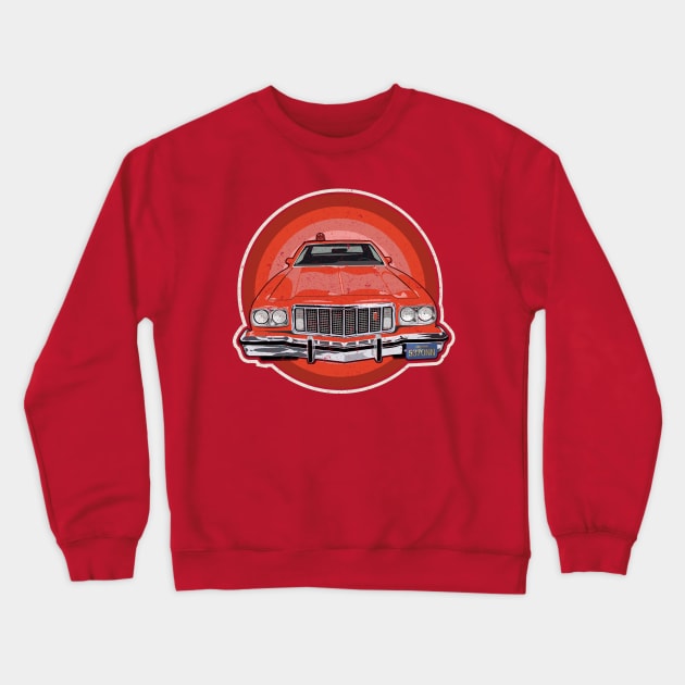 Gran Torino (Starsky's car) Crewneck Sweatshirt by BOEC Gear